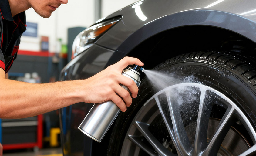 علبة ألومنيوم للعناية بالسيارة