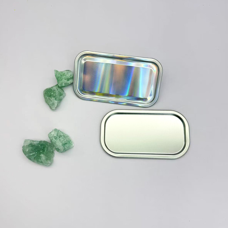 1L Tinplate square bottom