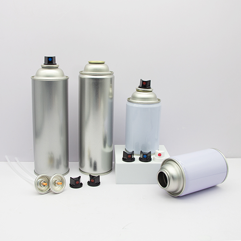 industrial empty spray paint container